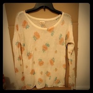 ❤❤Floral sweater sz large❤❤
